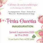 portes ouvertes et inauguration du cabinet samedi 5 septembre 2026